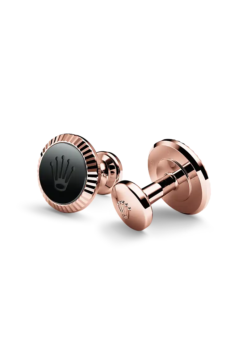 Rolex «Fluted» cufflinks A1035 - Cusi