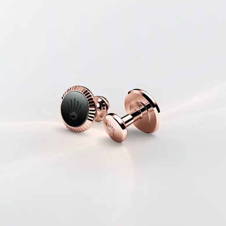 Rolex «Fluted» cufflinks A1035 - Cusi