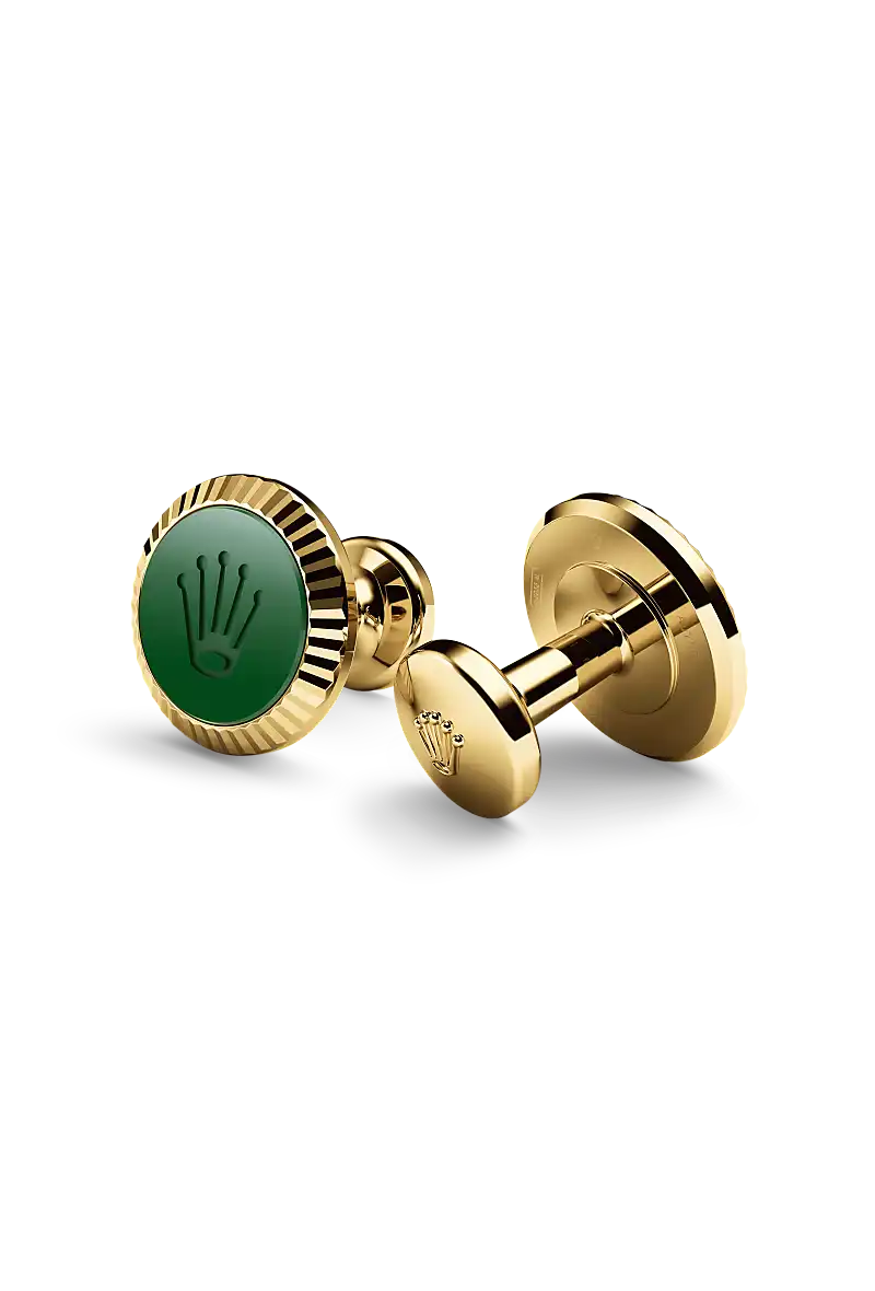 Rolex «Fluted» cufflinks A1038 - Cusi