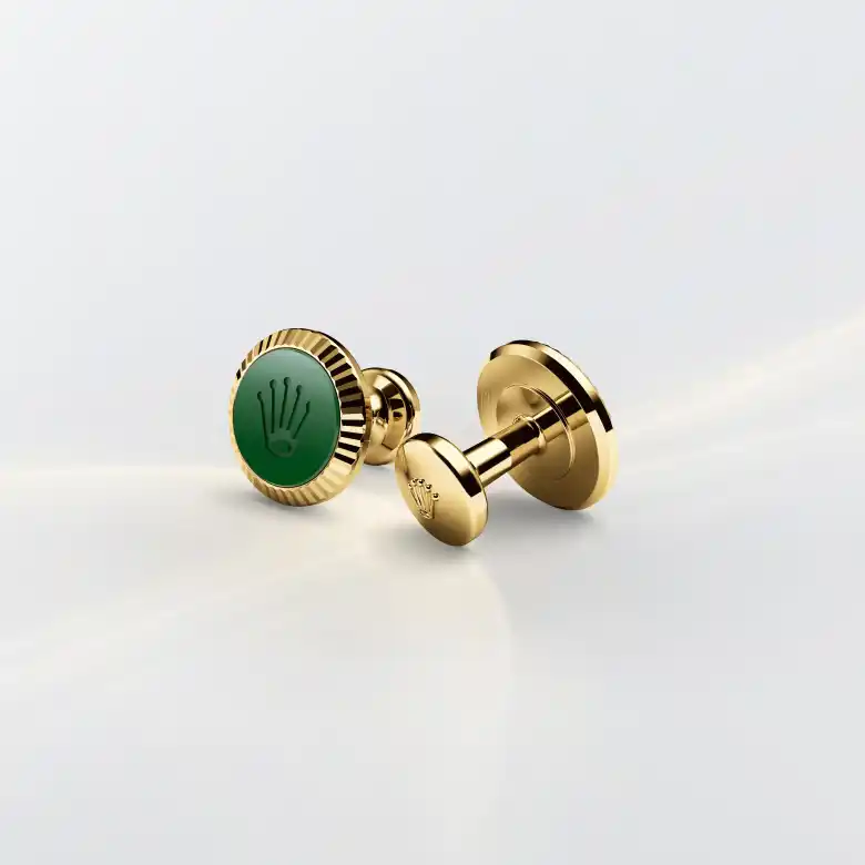 Rolex «Fluted» cufflinks A1038 - Cusi