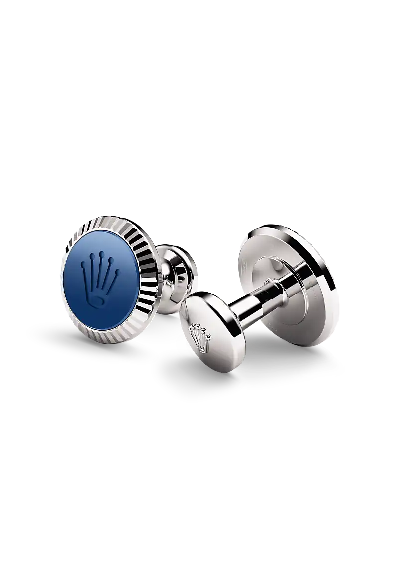 Rolex «Fluted» cufflinks A1039 - Cusi