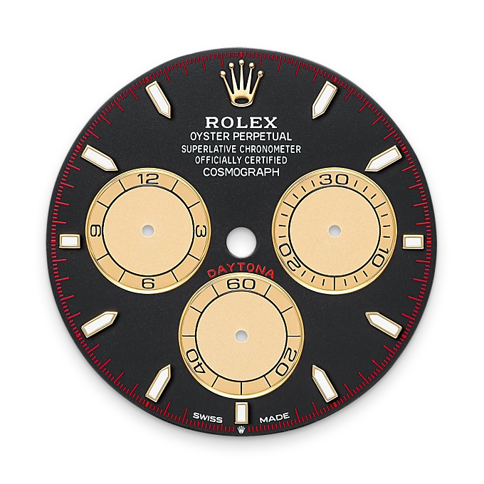 rolex M126508-0002   - Intense black and Champagne-colour dial