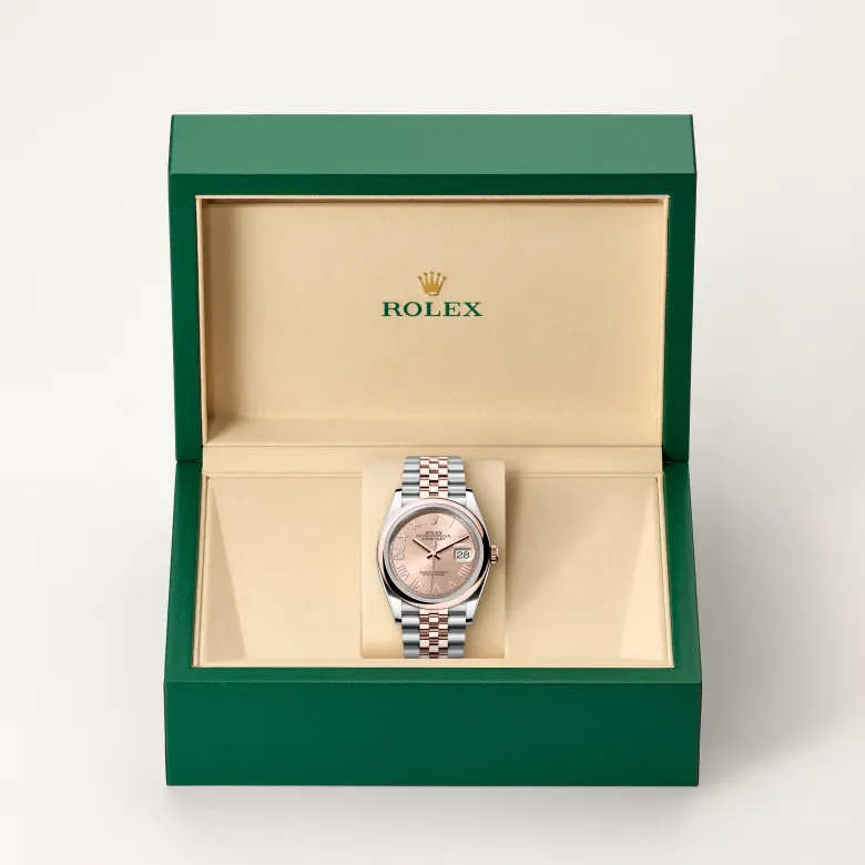 rolex M126201-0049   - Rosé-colour dial
