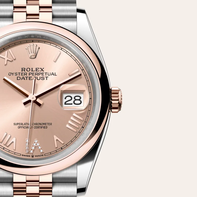 rolex M126201-0049   - Rosé-colour dial