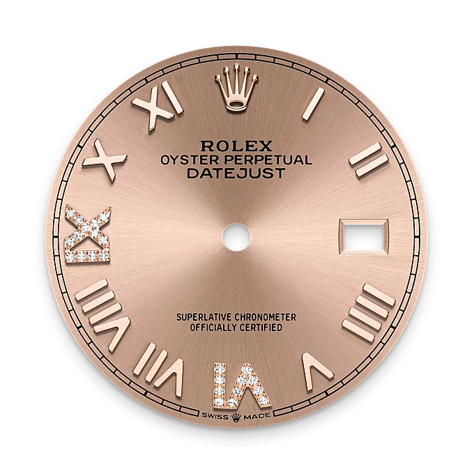 rolex M126201-0049   - Rosé-colour dial