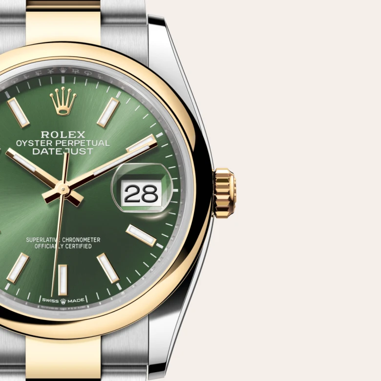 rolex M126203-0058   - Olive-Green Dial