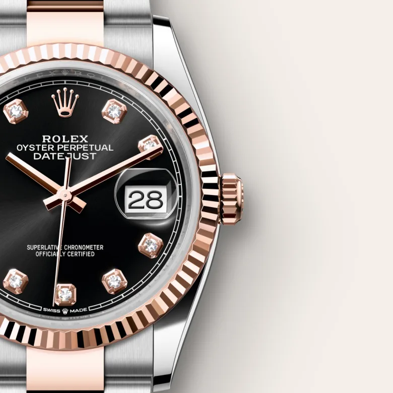 rolex M126231-0020   - Bright black dial