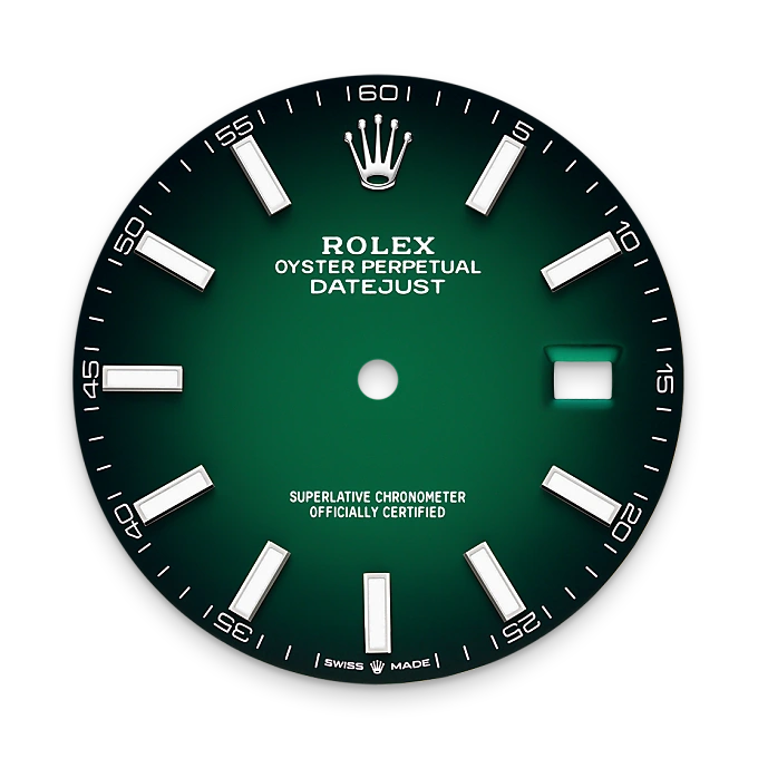 rolex M126334-0033   - Green ombré dial