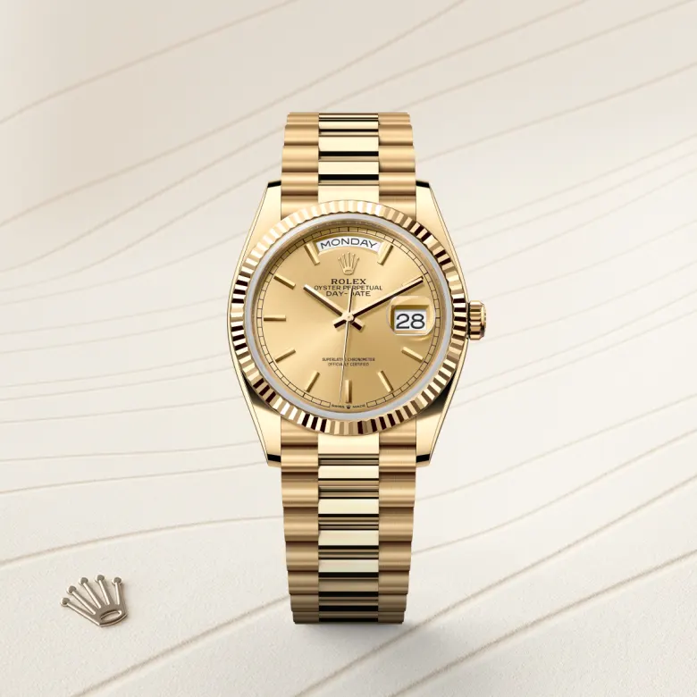 rolex M128238-0045   - Fluted bezel