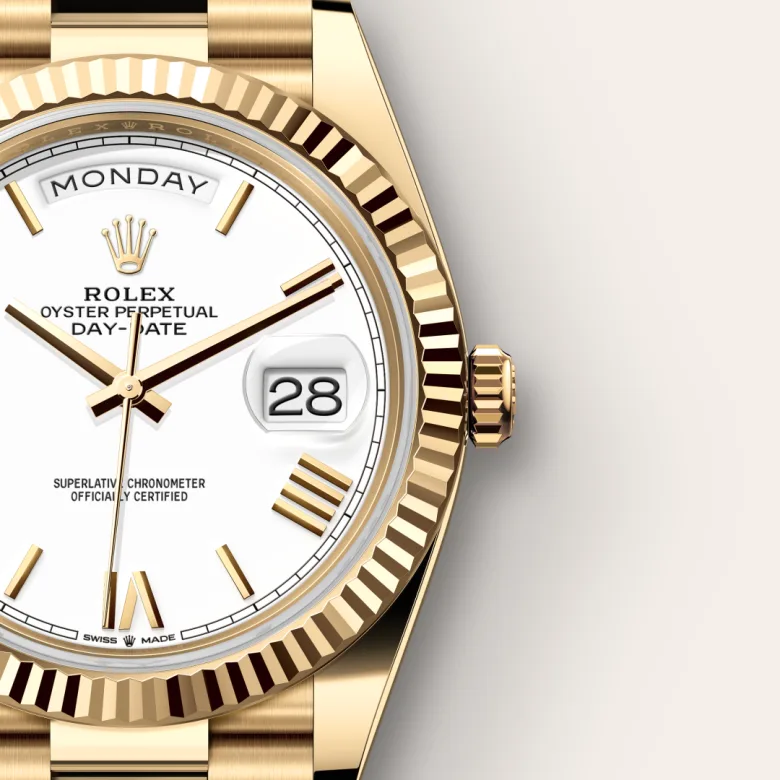 rolex M228238-0042   - Fluted bezel