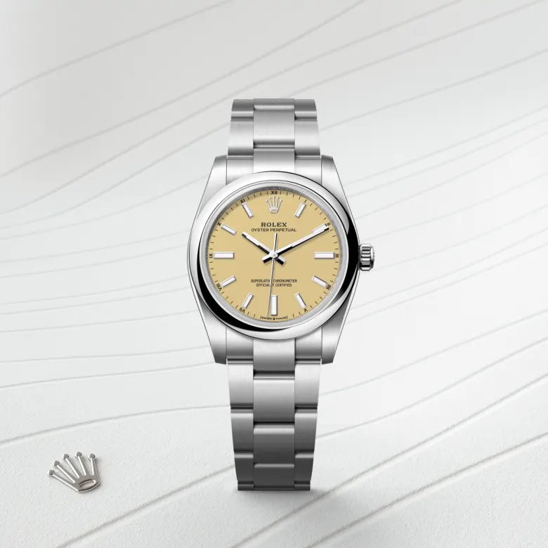 rolex M124200-0007   - Beige dial