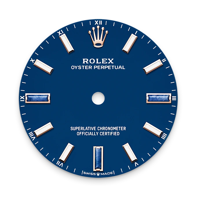 rolex M124205-0002   - Blue stone dial