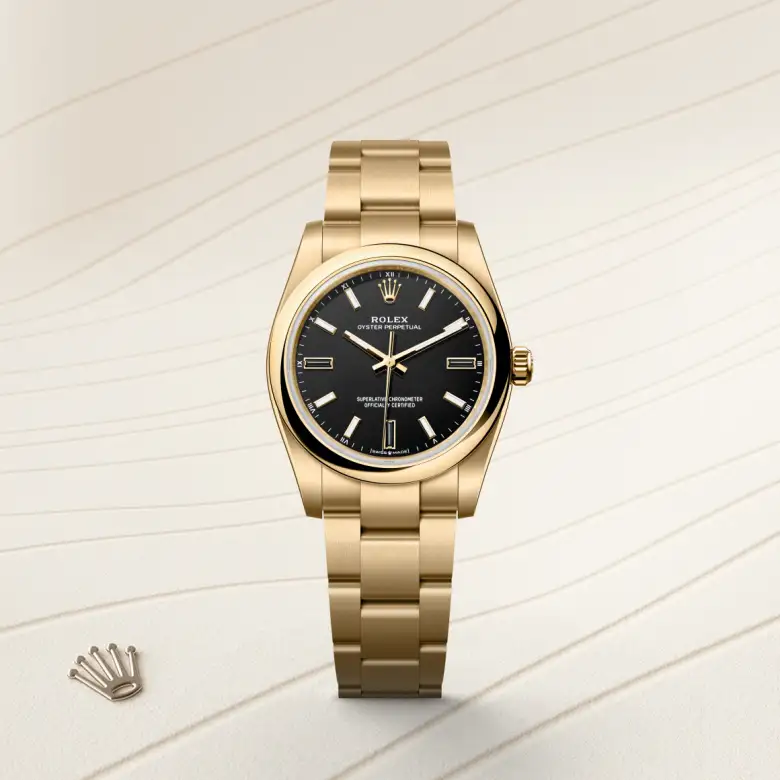 rolex M124208-0001   - Black dial