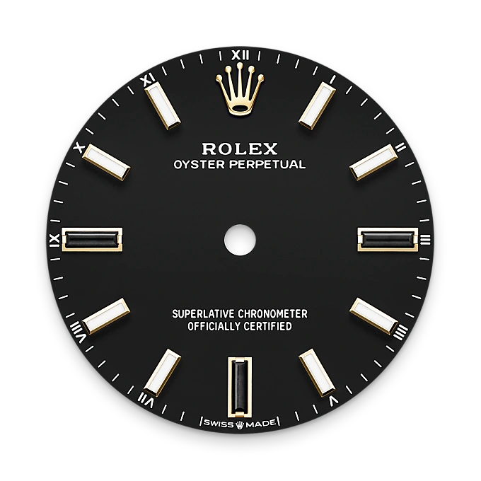 rolex M124208-0001   - Black dial