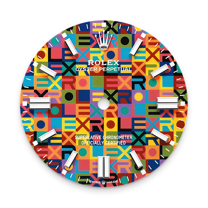 rolex M126000-0016   - Multicoloured dial