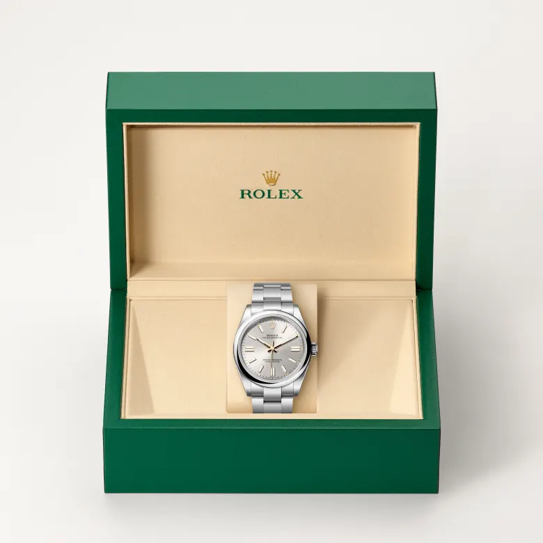 rolex M134300-0001   - Silver dial