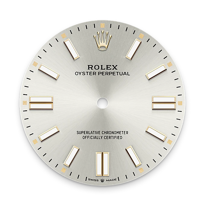 rolex M134300-0001   - Silver dial