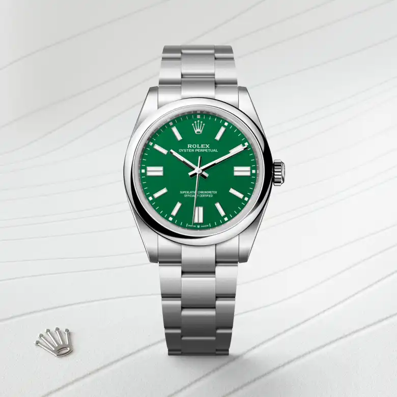 rolex M134300-0004   - Green Dial