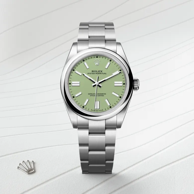 rolex M134300-0006   - Pistachio dial