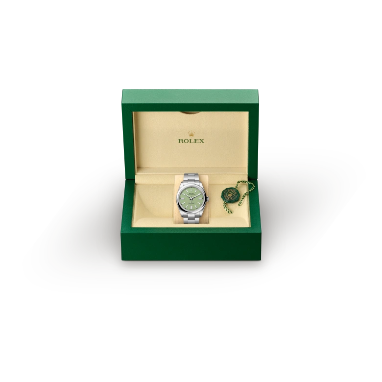 rolex M134300-0006   - Pistachio dial