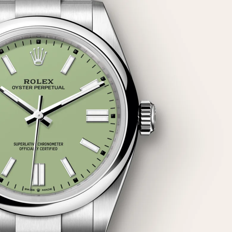rolex M134300-0006   - Pistachio dial