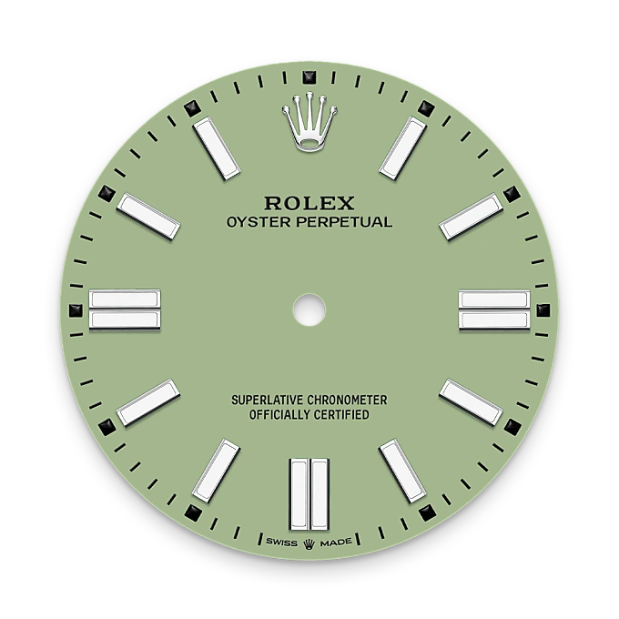 rolex M134300-0006   - Pistachio dial