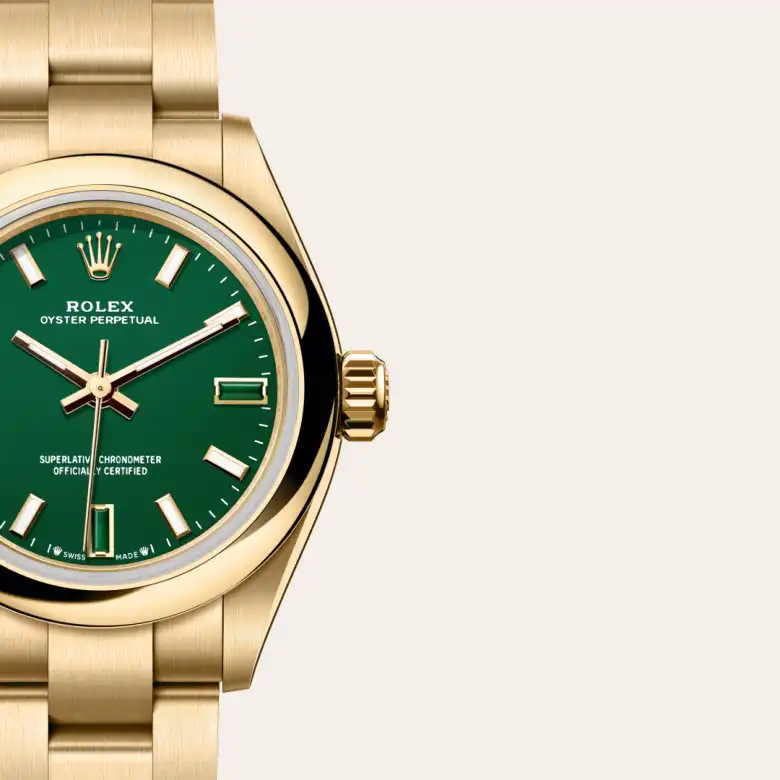 rolex M276208-0002   - Green stone dial