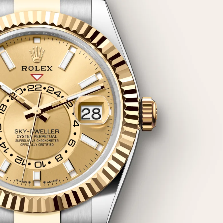 rolex M336933-0001   - Champagne-colour dial