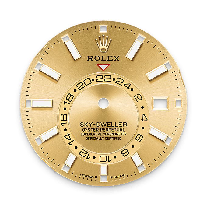 rolex M336933-0001   - Champagne-colour dial