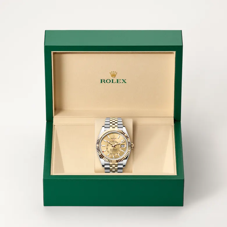 rolex M336933-0002   - Champagne-colour dial