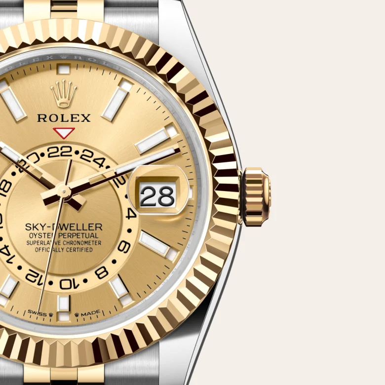 rolex M336933-0002   - Champagne-colour dial