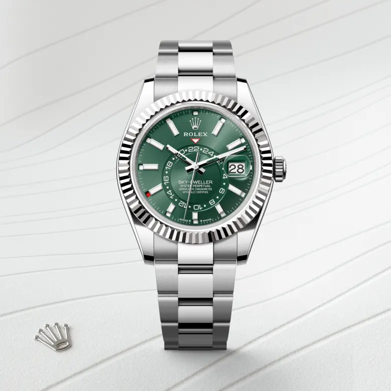 rolex M336934-0001   - Mint green dial
