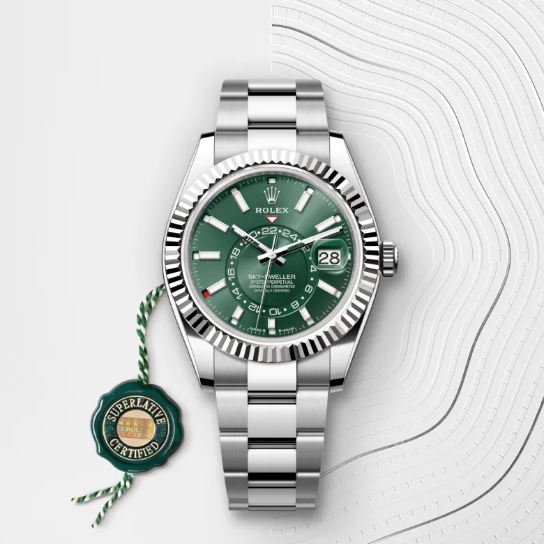 rolex M336934-0001   - Mint green dial