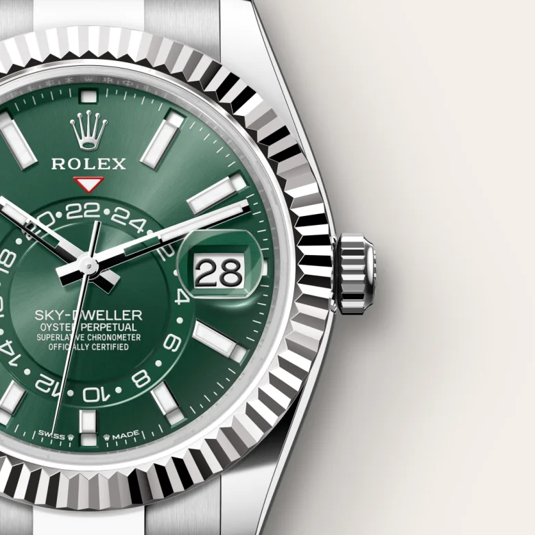 rolex M336934-0001   - Mint green dial