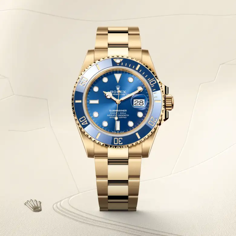 rolex M126618LB-0002   - Unidirectional Rotatable Bezel