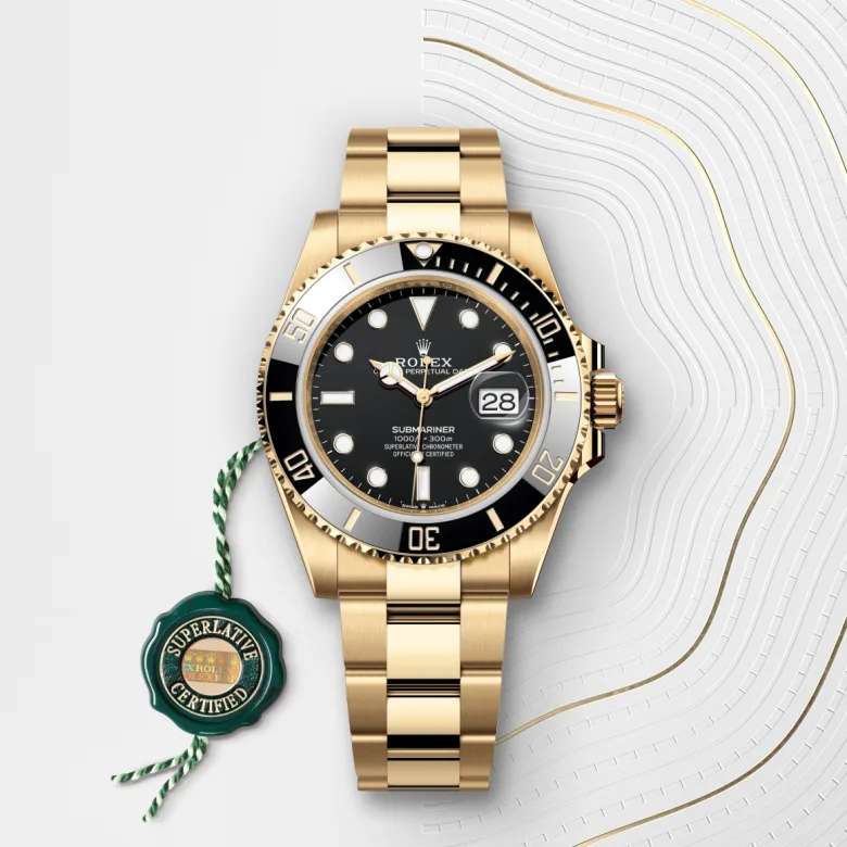 rolex M126618LN-0002   - Unidirectional Rotatable Bezel